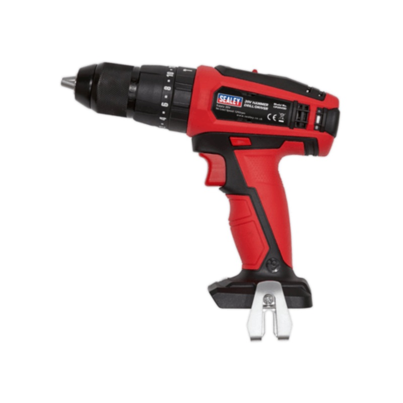 Sealey 20V 13mm Hammer Drill/Driver – Body Only