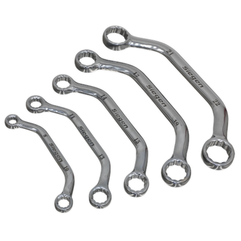 Siegen Obstruction Spanner Set 5pc Metric