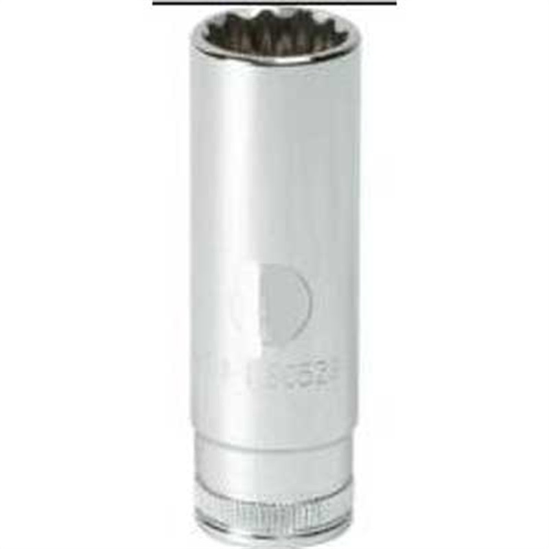 1/2″ Drive 12mm 12 Point Metric Deep Length Socket