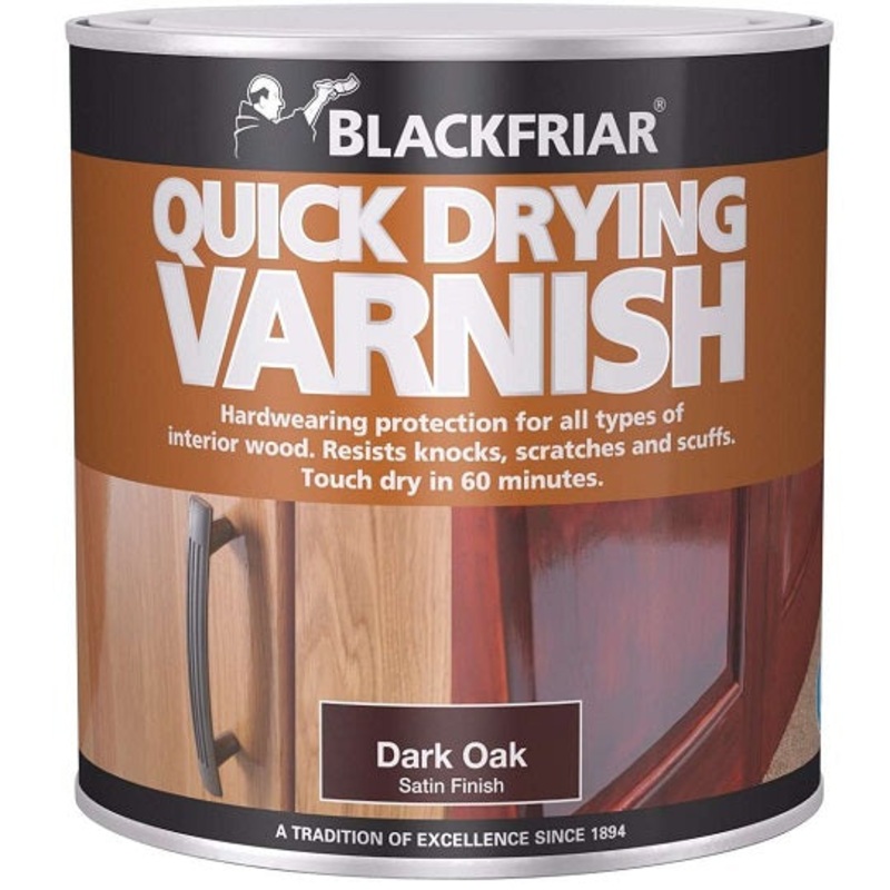 Blackfriar QD Int Col Varnish Satin Dark Oak 250ml Default Title