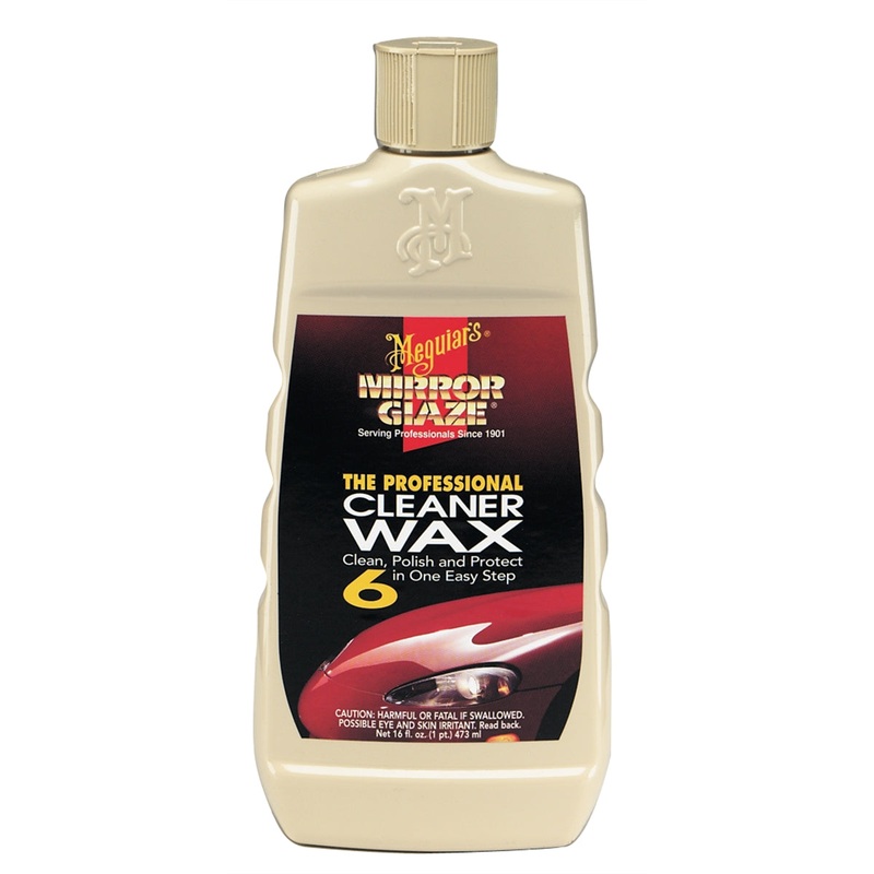 Mirror Glaze Liquid Cleaner Wax – 16 oz. MEGM0616