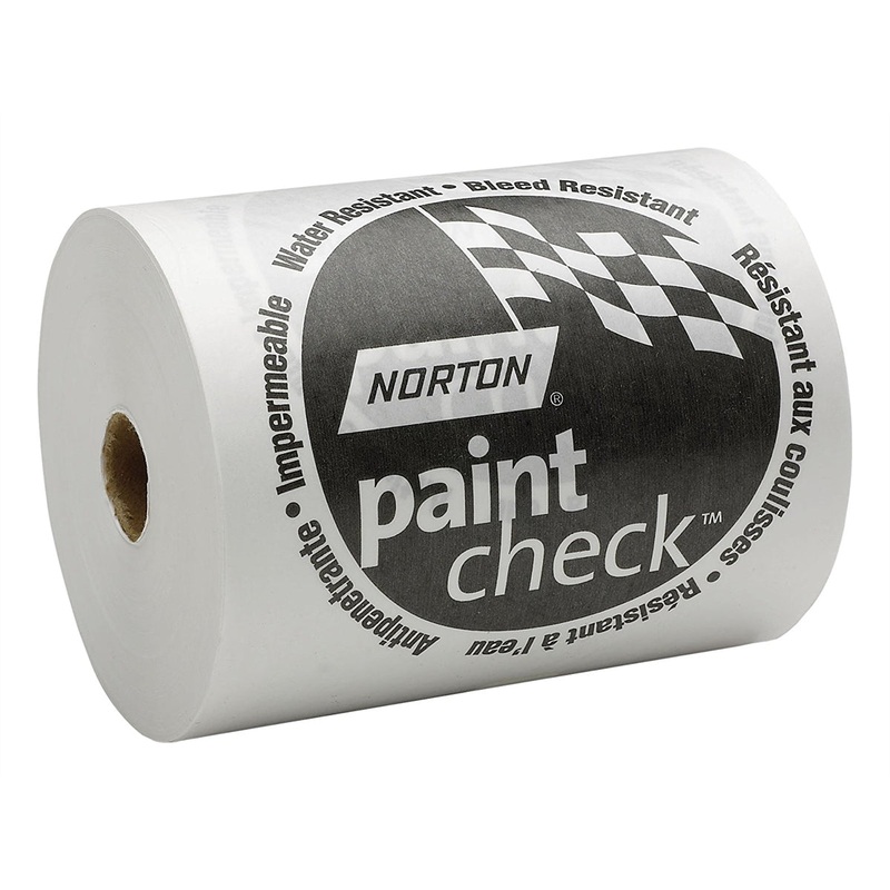 6″ x 750′ – White Polycoated Paint Check Paper