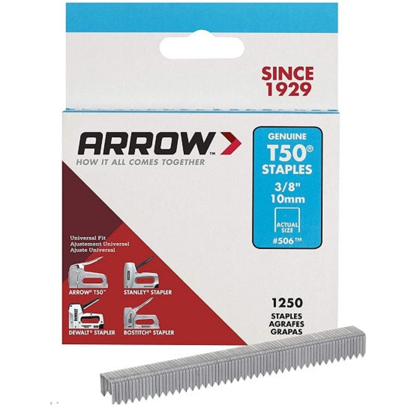 T50 Staples 10mm (3/8in) (Box 1250) Default Title