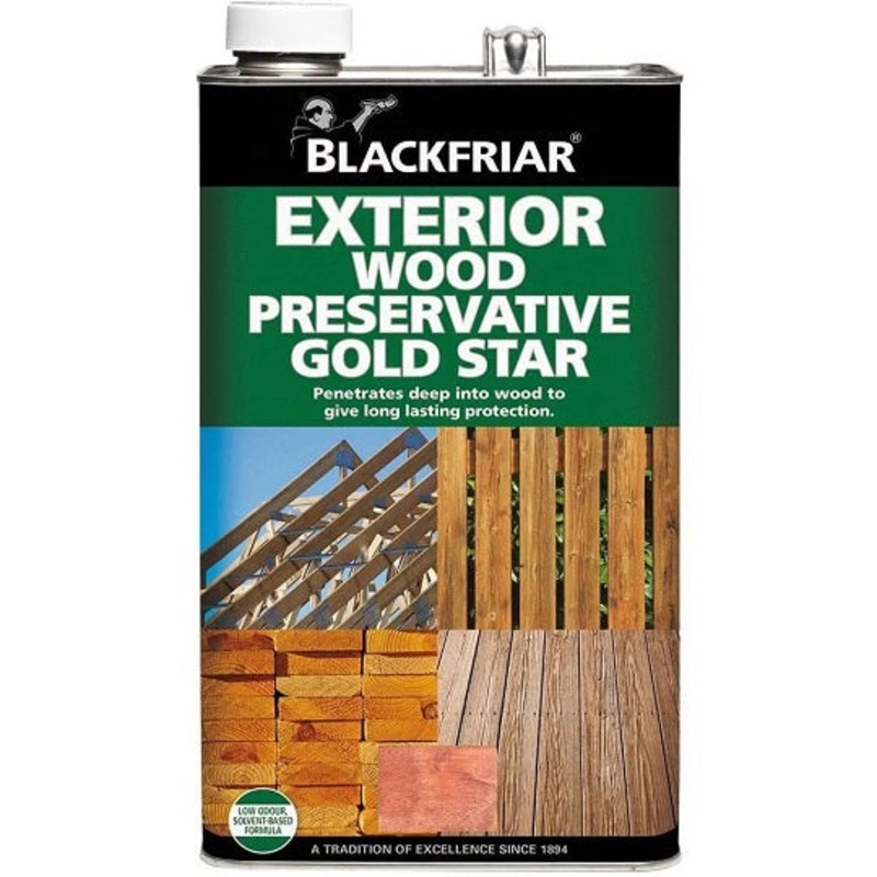 Blackfriar Ext Wood Protector Gold Star Red Cedar 5lt Default Title