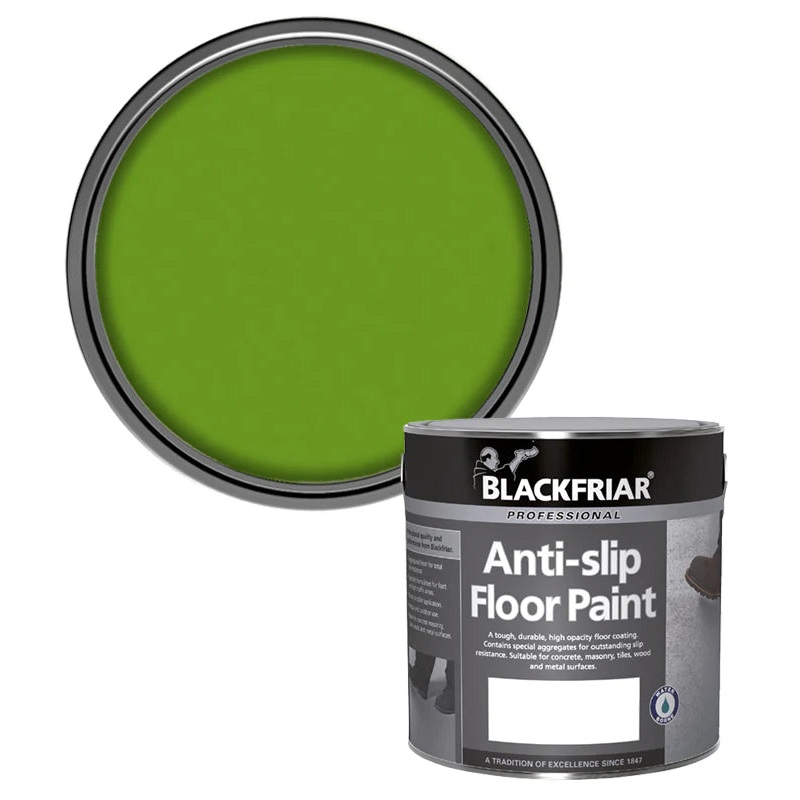 Blackfriar Anti-Slip Safety Floor Paint – Green 2.5lt Default Title
