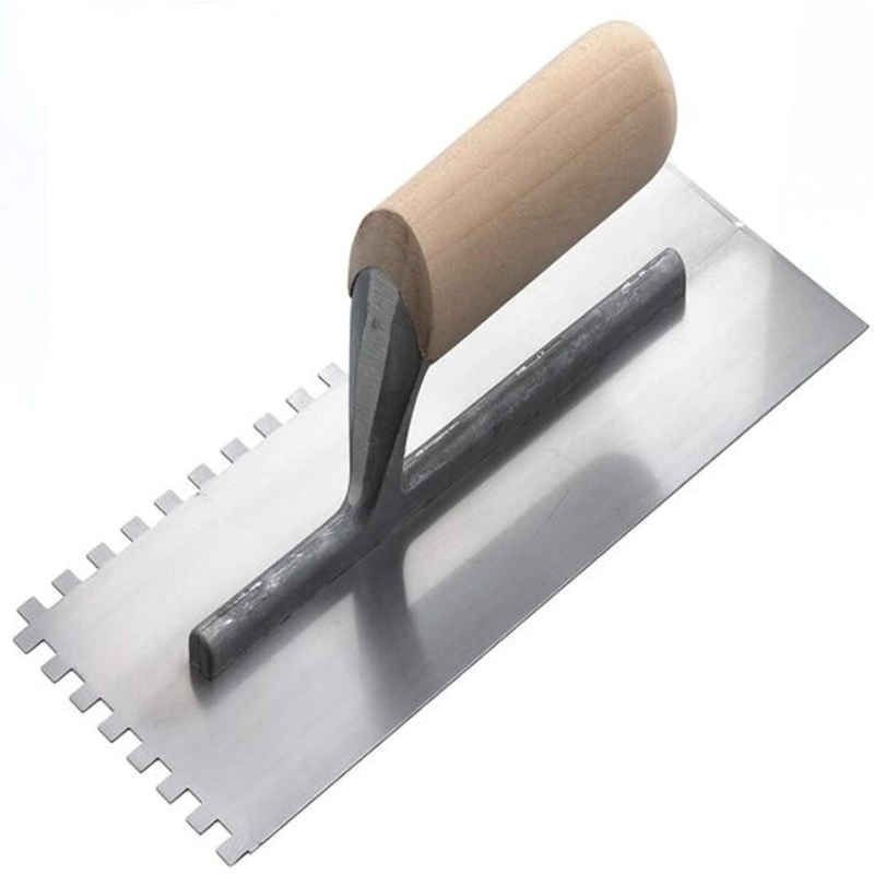 10mm Square Notch Trowel Stainless Steel Default Title