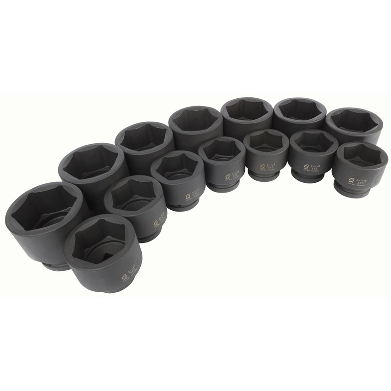 1? Drive 14 Piece SAE Impact Socket Set SUN5616
