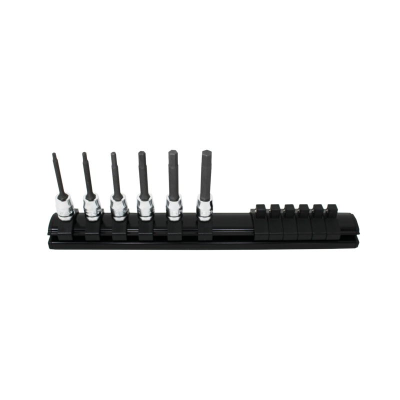 6 piece 1/4″ Sq. Drive 50mm Z-Series Hex Bit Socket Set 2-6mm