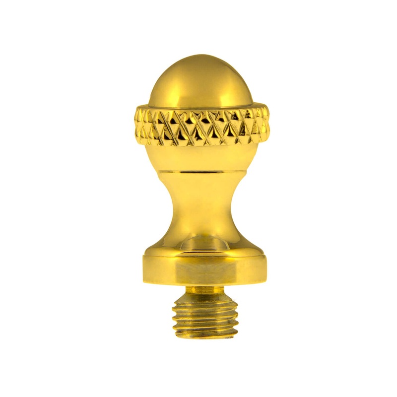 3.3mm Acorn Finial in Unlacquered Brass