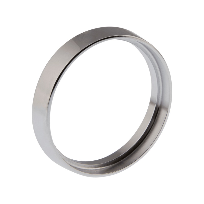 Spin Ring in Bright Chrome