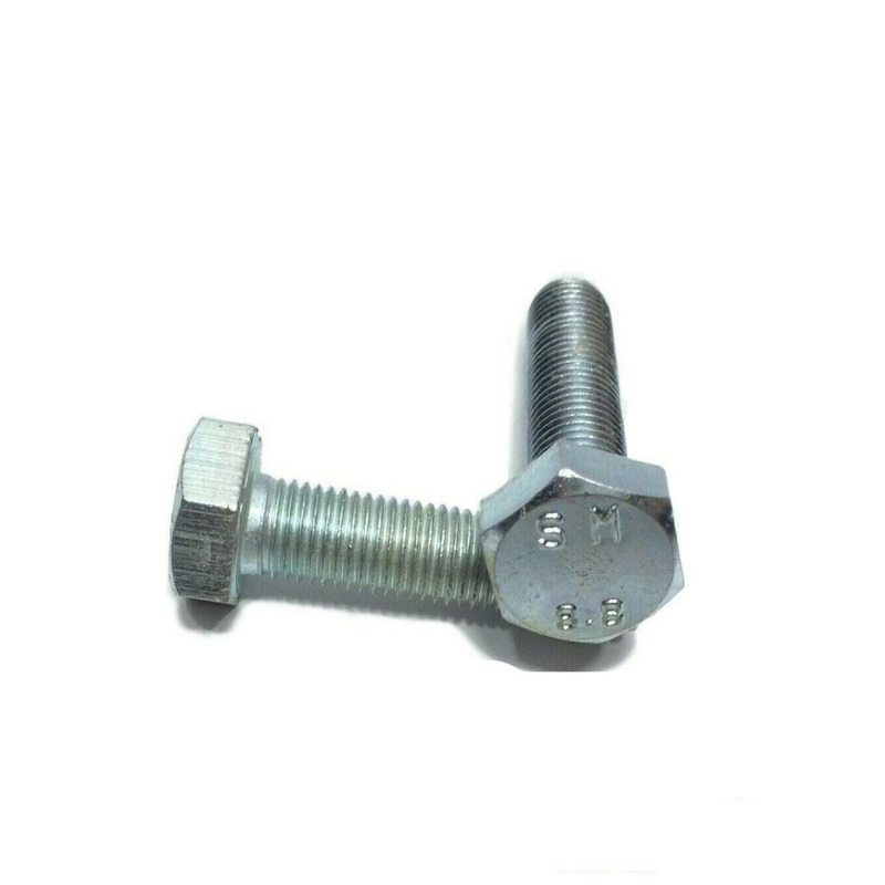 (Qty 45) M14-2.0 x 20mm Hex Bolt Zinc Plated Grade 8.8 Cap Screw