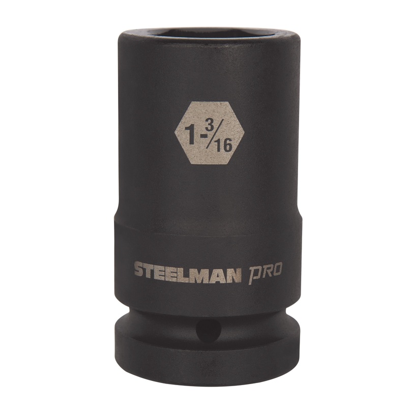 1-Inch Drive x 1-3/16-Inch 6-Point Deep Impact Socket