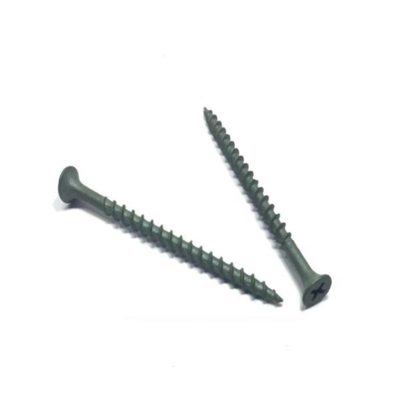 (100) #6 X 2″ Drywall Decking Screws Square Drive W.A.R. Coat