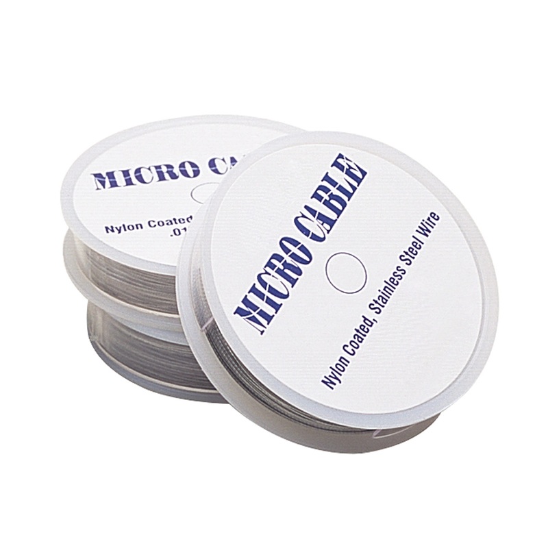 .012″ Stainless Steel Micro Cable Wire – 100 Feet