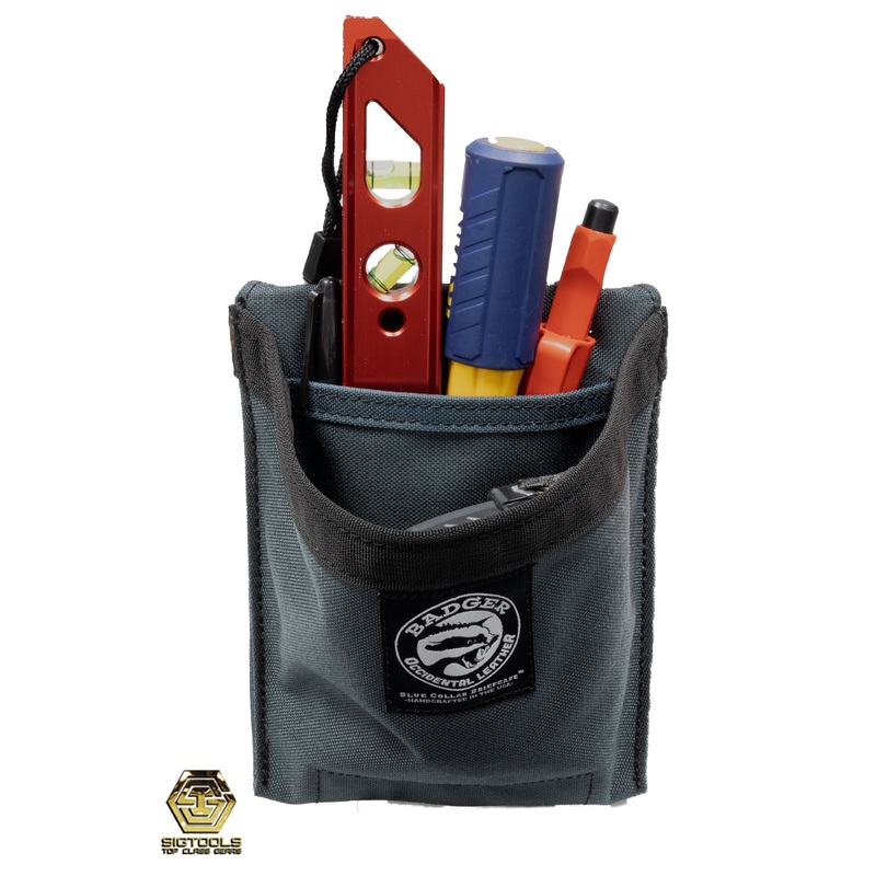 [Badger] Accessory Pouch Gunmetal Grey