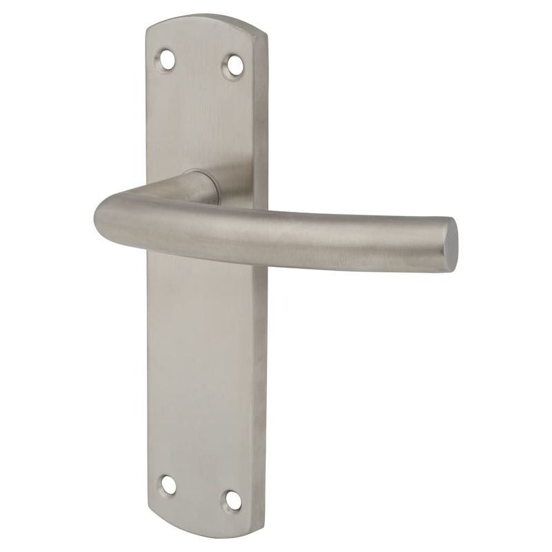 Altro Arched Latch Door Handle – 172 x 44mm – Satin Stainless Steel