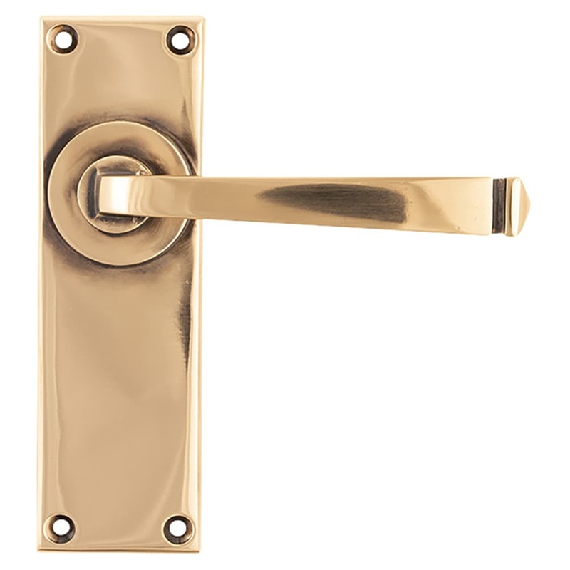 From The Anvil Avon Latch Door Handle – 152 x 48mm – Polished Bronze
