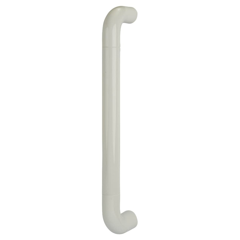 Hoppe AR602/425 Nylon D-Bar Door Pull Handle – Bolt Fix – 425mm c/c – Diamond White