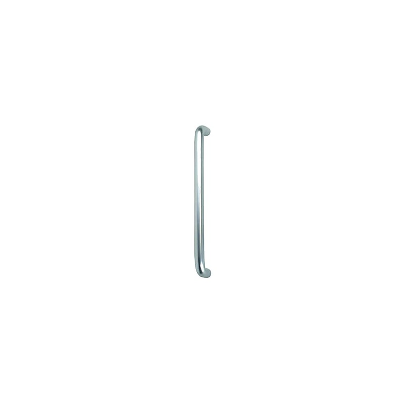 Touchpoint 19mm D-Bar Door Pull Handle – Bolt Fix – 305mm Centres – Satin Aluminium