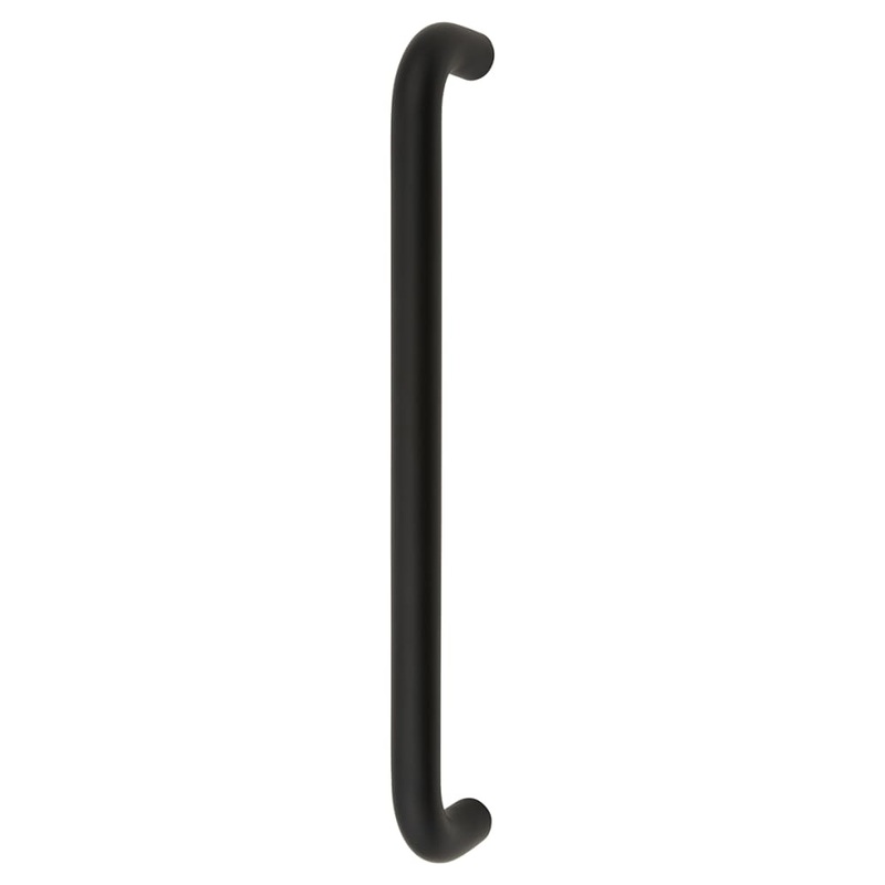 Altro 19mm D-Bar Door Pull Handle – Bolt Fix – 305mm Centres – Matt Black