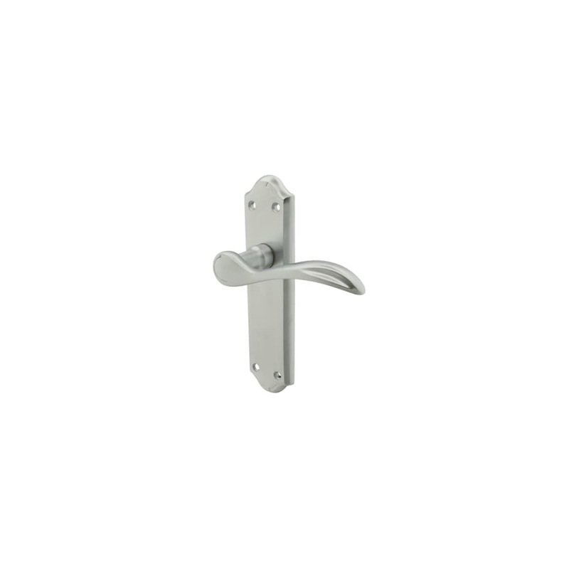 Carlisle Brass Madrid Latch Door Handle – 180 x 45mm – Satin Chrome