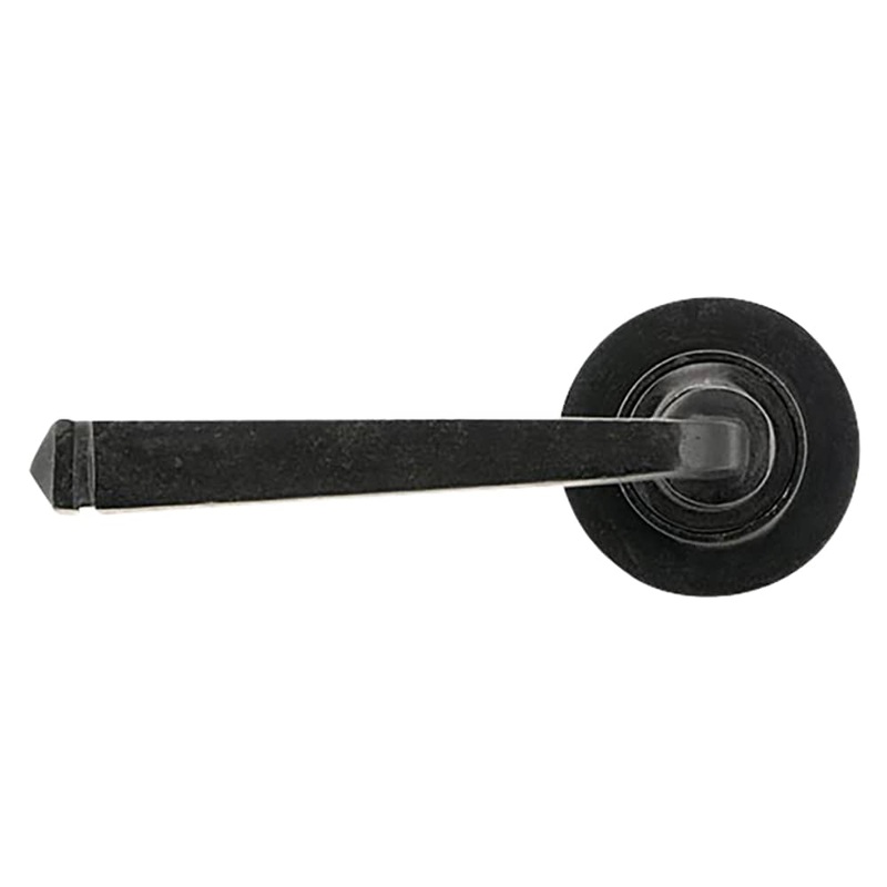 From The Anvil Avon Door Handle on Plain Rose – External Beeswax