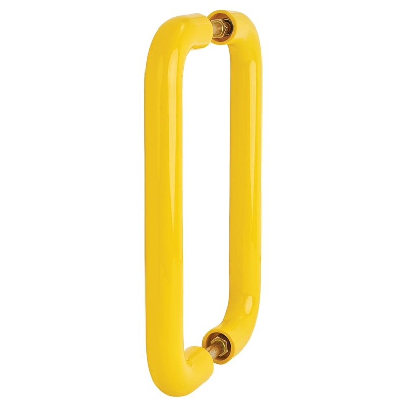 Hoppe AR602/300 Nylon D-Bar Door Pull Handle – Back to Back – 300mm c/c – Golden Yellow