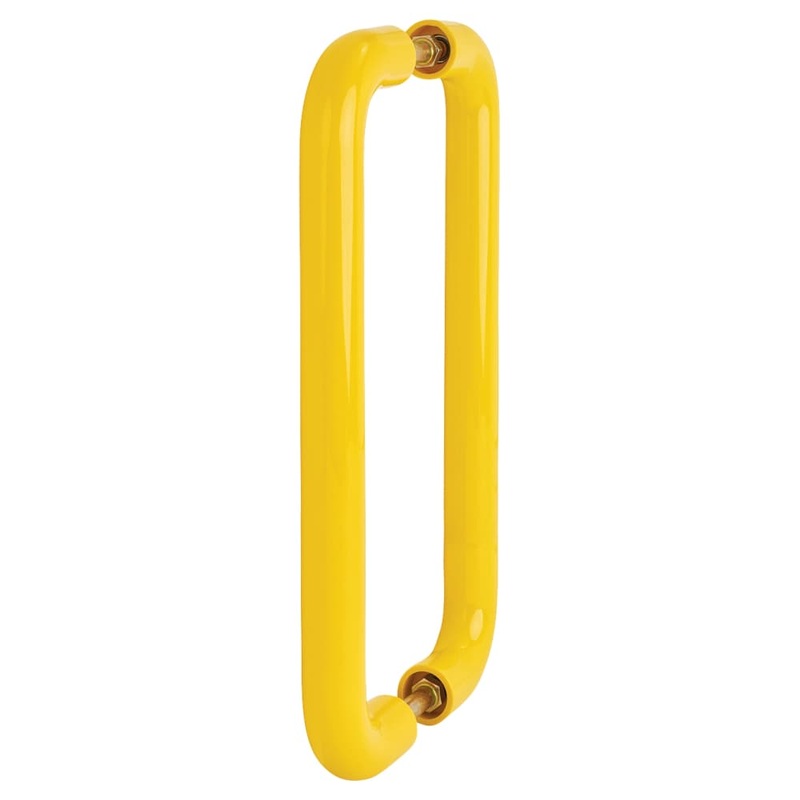 Hoppe AR602/600 Nylon D-Bar Door Pull Handle – Back to Back – 600mm c/c – Golden Yellow