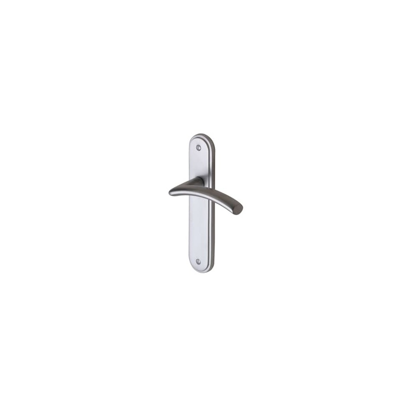 M Marcus Tosca Latch Door Handle – 205 x 42mm – Satin Chrome