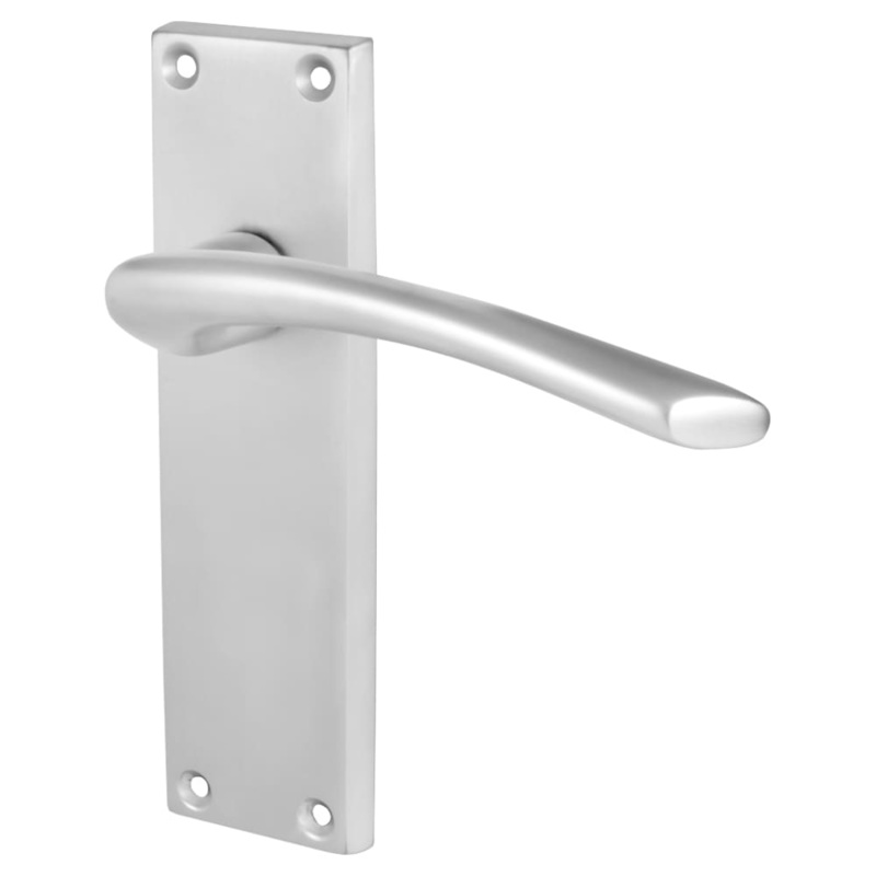 Touchpoint Rimini Latch Door Handle – 151 x 42mm – Satin Chrome