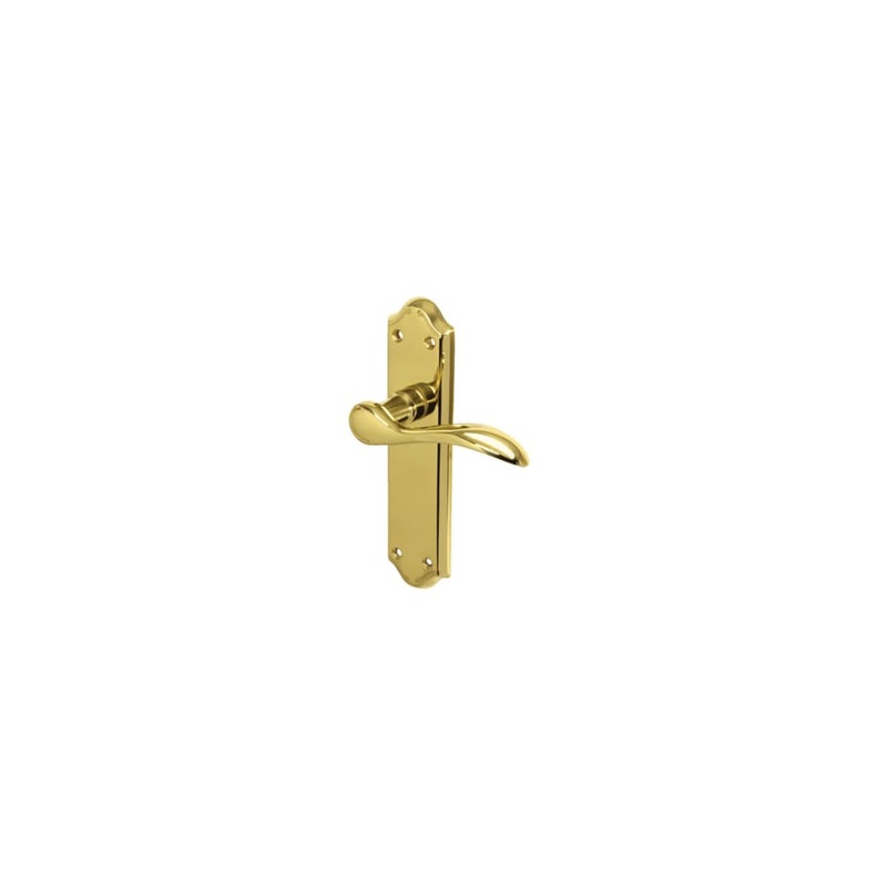Carlisle Brass Madrid Latch Door Handle – 180 x 45mm – Polished Brass