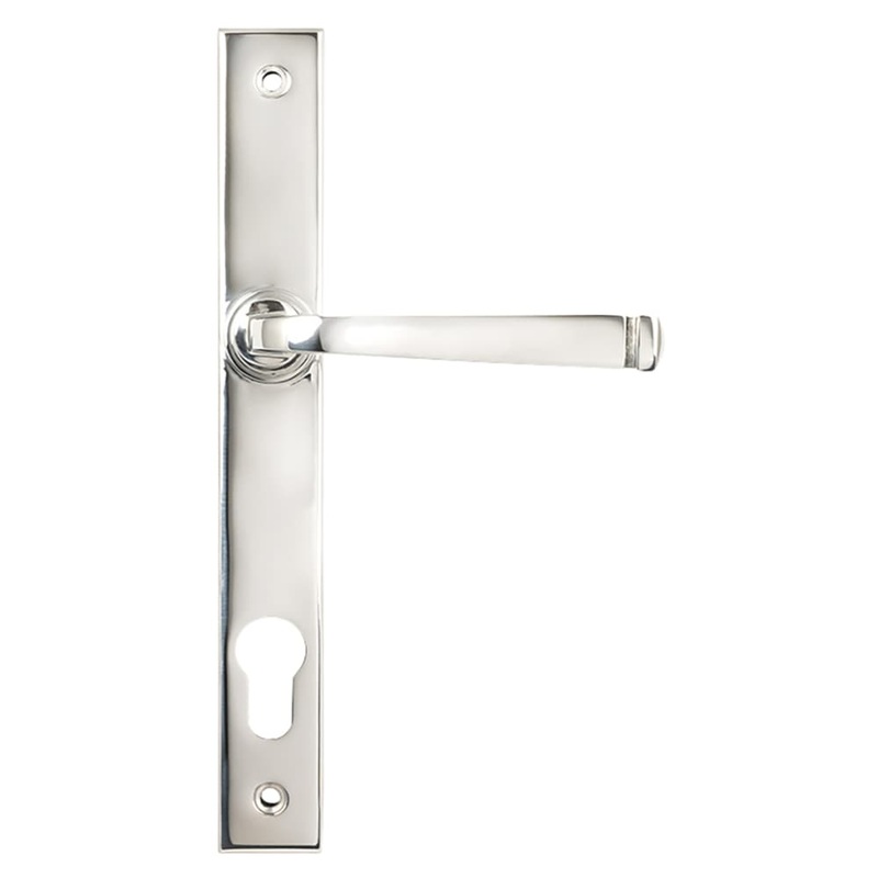 From The Anvil Avon uPVC Slimline Multipoint Door Handle – 92mm c/c – Polished Stainless Steel