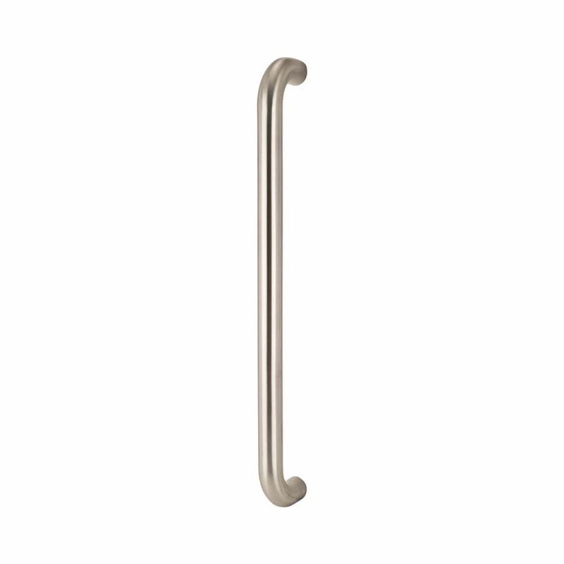 Hampstead 25mm D-Bar Door Pull Handle – Bolt Fix – 450mm Centres – 316 Satin Stainless Steel