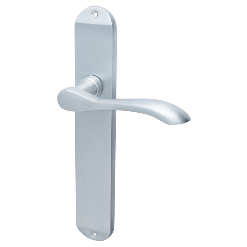 Hampstead Altea Latch Door Handle – 240 x 41mm – Satin Chrome
