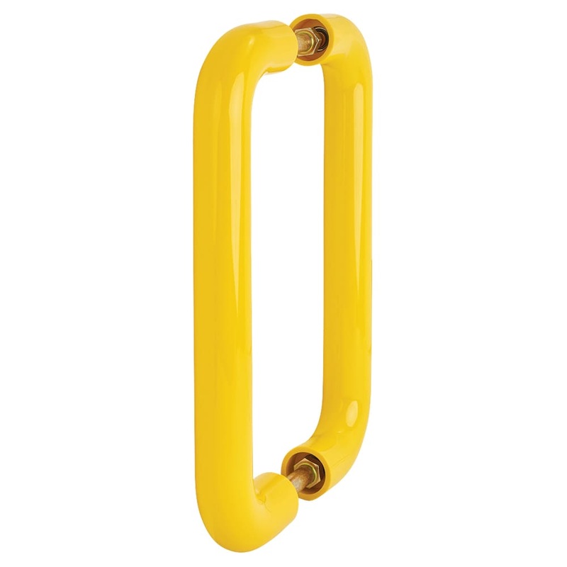 Hoppe AR602/220 Nylon D-Bar Door Pull Handle – Back to Back – 220mm c/c – Golden Yellow