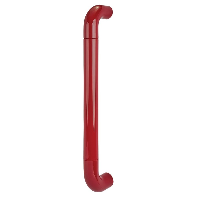 Hoppe AR602/425 Nylon D-Bar Door Pull Handle – Bolt Fix – 425mm c/c – Rouge Red