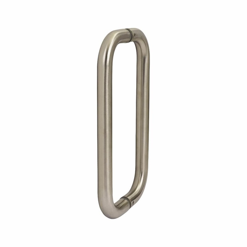Altro 19mm D-Bar Door Pull Handle – Back to Back – 229mm Centres – Satin Stainless Steel