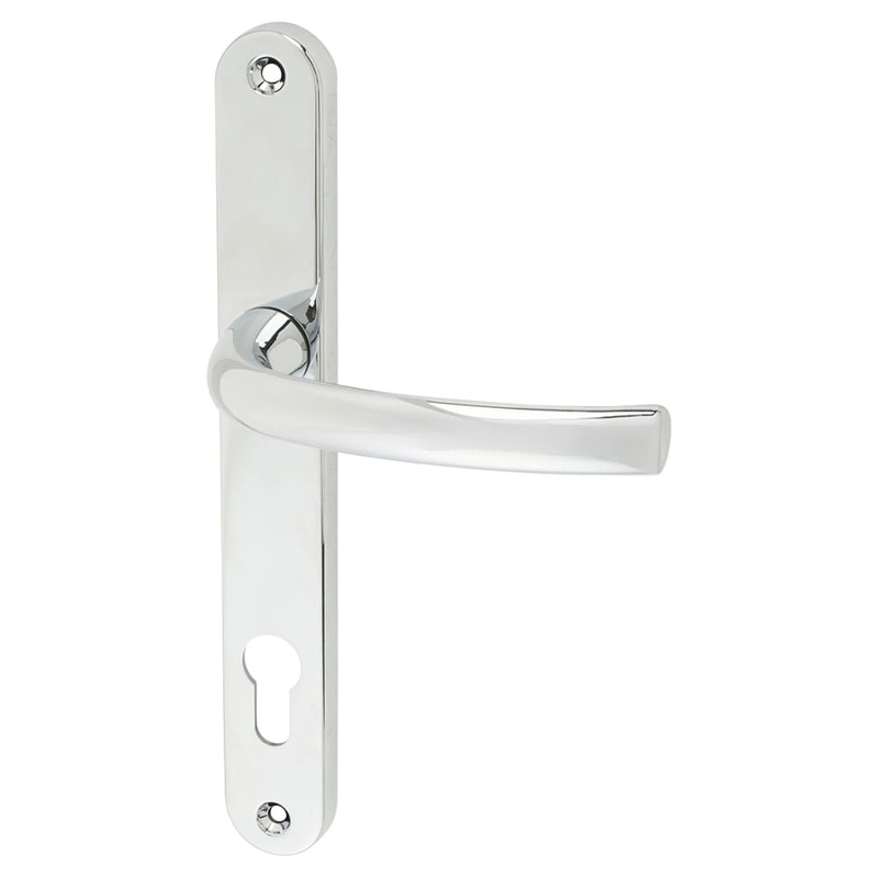 Arrone AR7550 uPVC Multipoint Door Handle – 92mm c/c – 44mm door – Polished Chrome