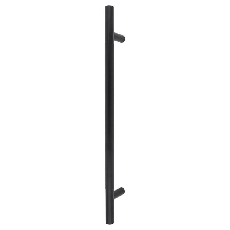 Hampstead Lines 23mm T-Bar Pull Handle – 450mm Centres – Matt Black