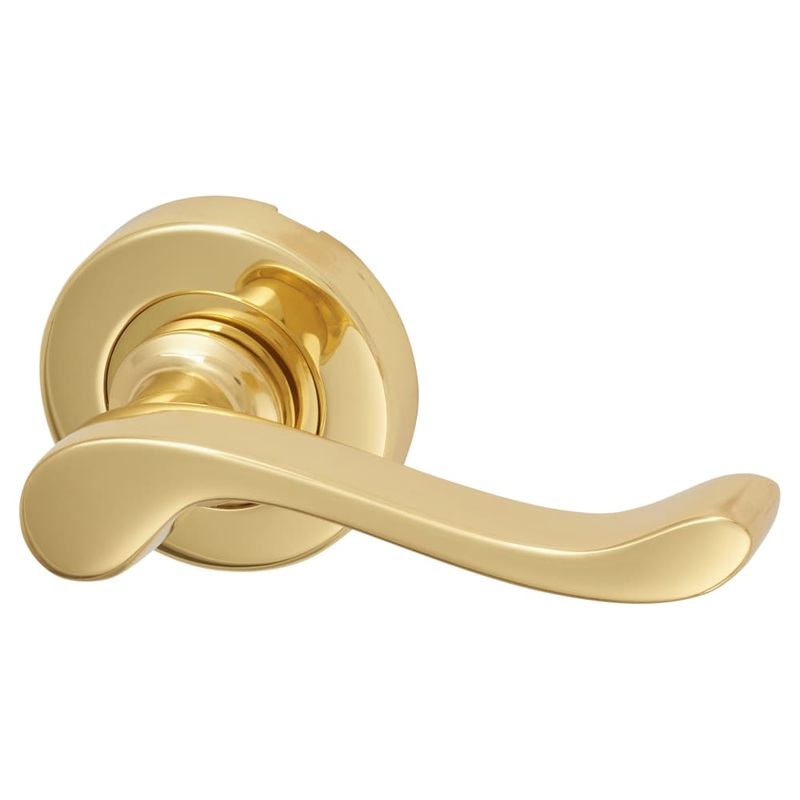 Heritage Brass by M Marcus Bedford Door Handle on Rose – Polished Brass