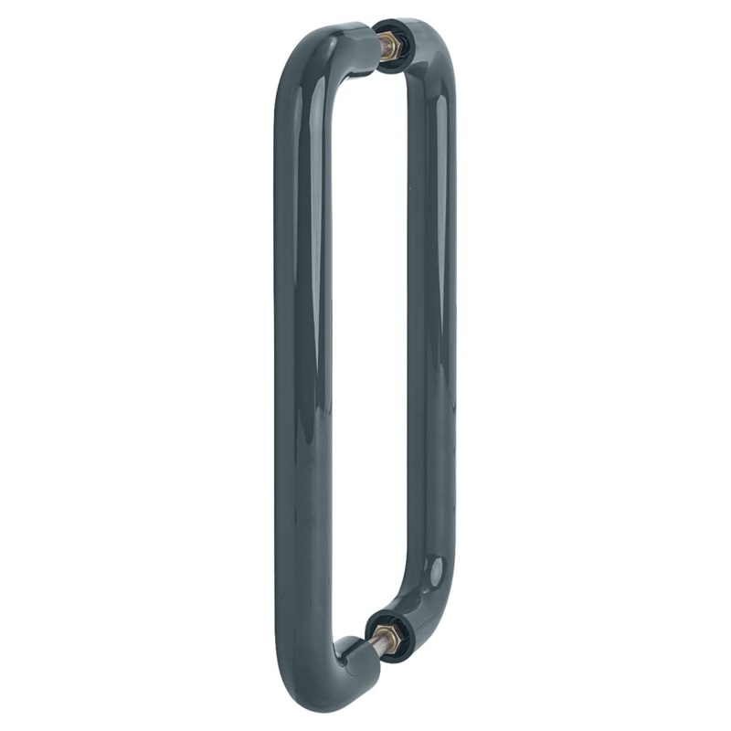 Hoppe AR602/600 Nylon D-Bar Door Pull Handle – Back to Back – 600mm c/c – Anthracite Grey