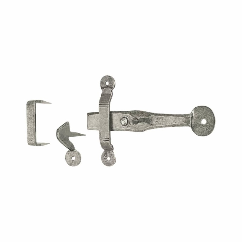 Olde Forge Internal Latch Door Handle – Pewter
