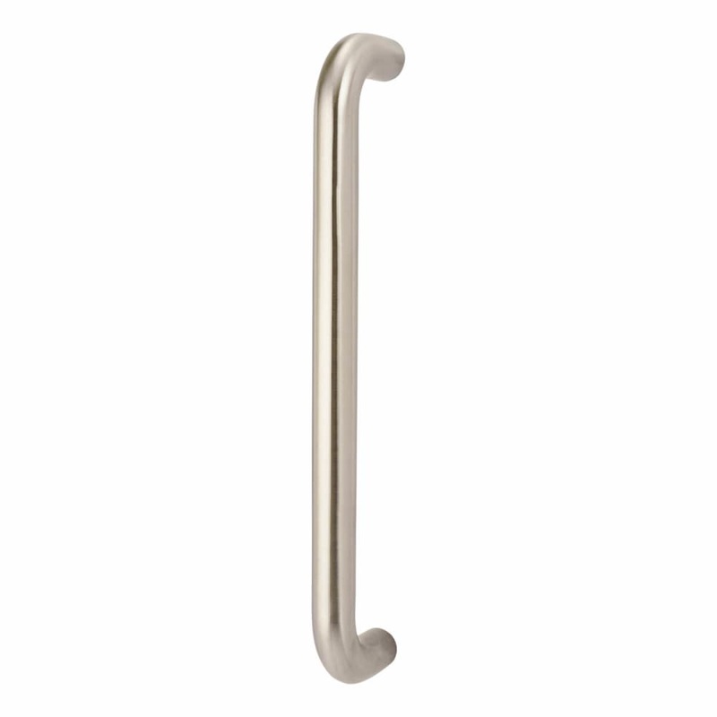 Altro 22mm D-Bar Door Pull Handle – Bolt Fix – 305mm Centres – Satin Stainless Steel