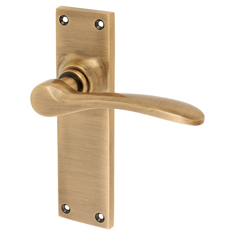 Hampstead Buckingham Latch Door Handle – 152 x 41mm – Antique Brass