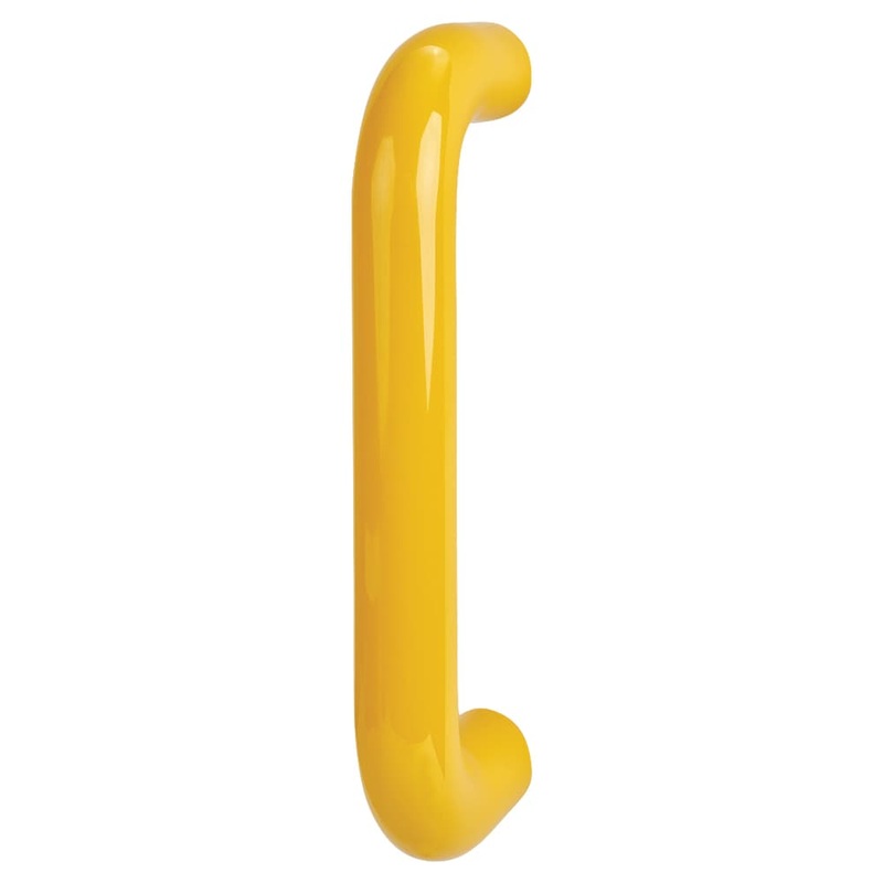 Hoppe AR602/300 Nylon D-Bar Door Pull Handle – Bolt Fix – 300mm c/c – Golden Yellow