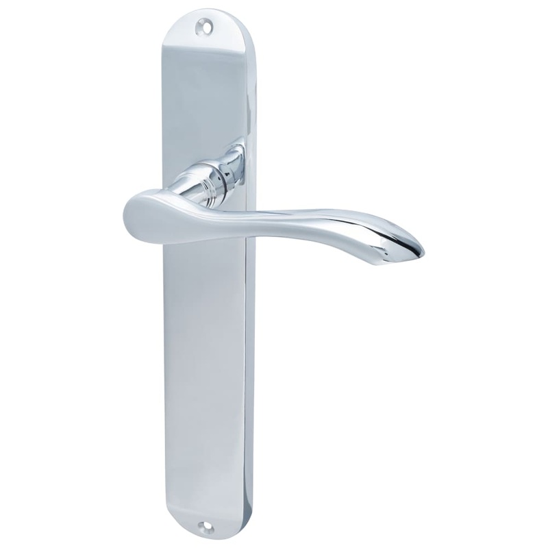 Hampstead Altea Latch Door Handle – 240 x 41mm – Polished Chrome