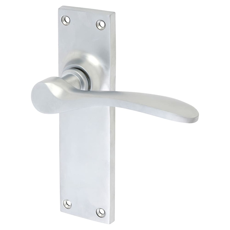 Hampstead Buckingham Latch Door Handle – 152 x 41mm – Satin Chrome