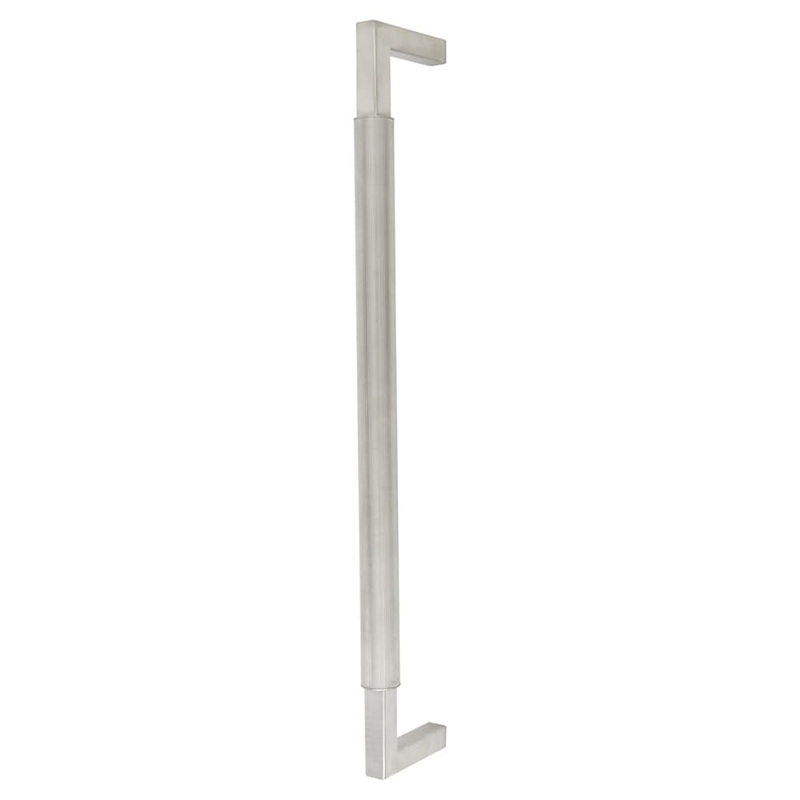 Hampstead Lines 25mm D-Bar Door Pull Handle – Bolt Fix – 450mm Centres – Satin Stainless Steel