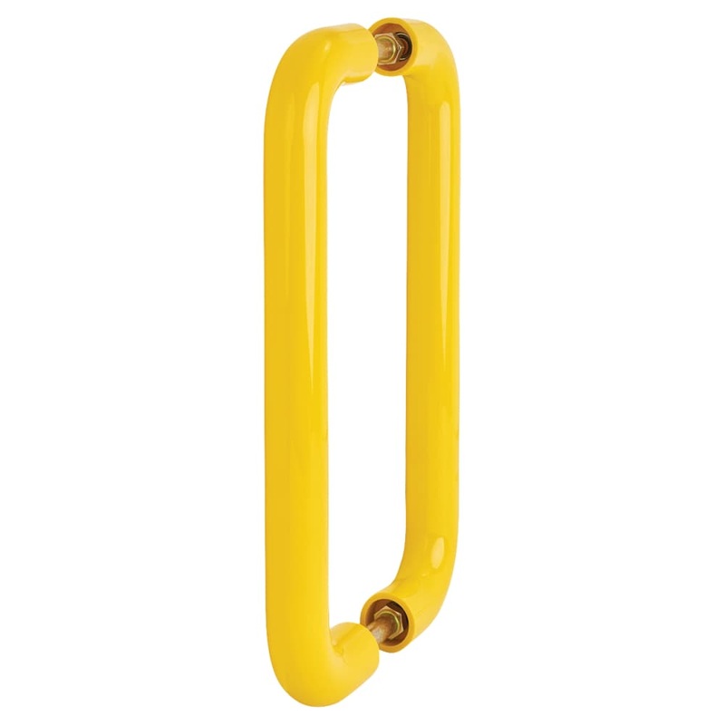 Hoppe AR602/425 Nylon D-Bar Door Pull Handle – Back to Back – 425mm c/c – Golden Yellow