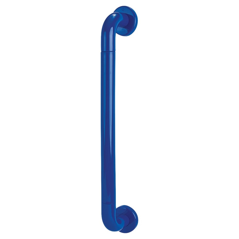 Hoppe AR602/600 Nylon D-Bar Door Pull Handle on Rose – Screw Fix – 600mm c/c – Cobalt Blue